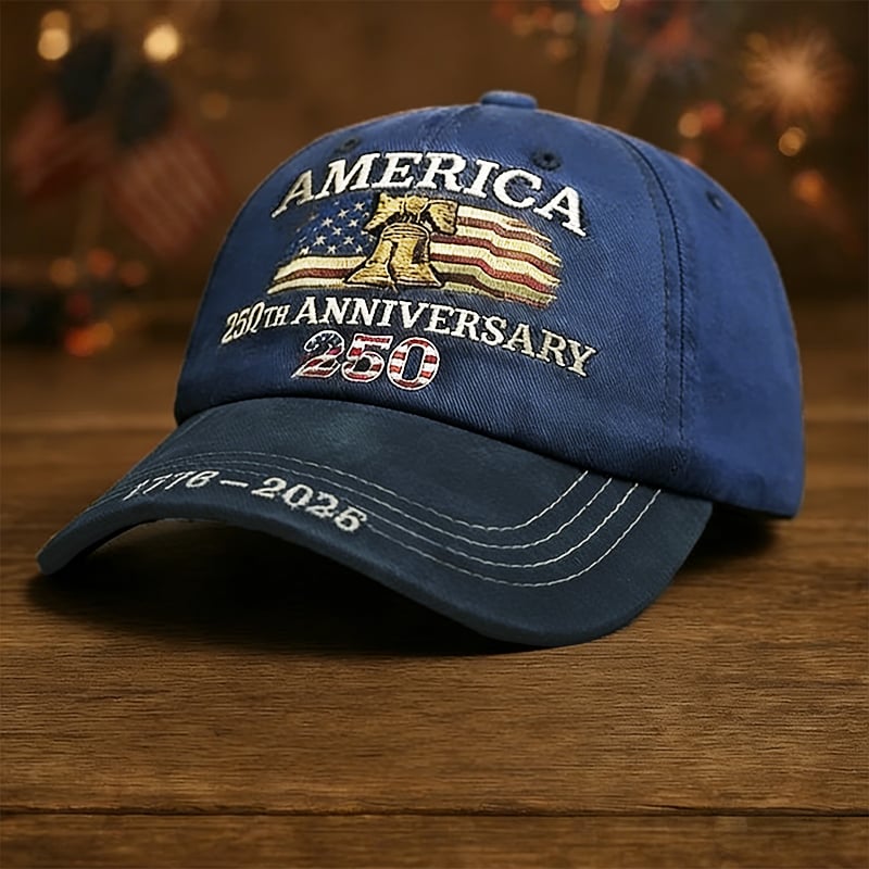 United States 250th Anniversary Red Cap