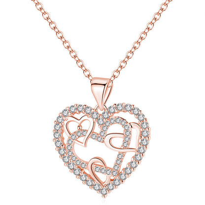 LoveFlow – Romantic Interlocking Necklace