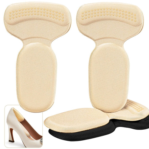 Soft Heel Cushion Pads Anti-slip Heel Protectors for Women & Men
