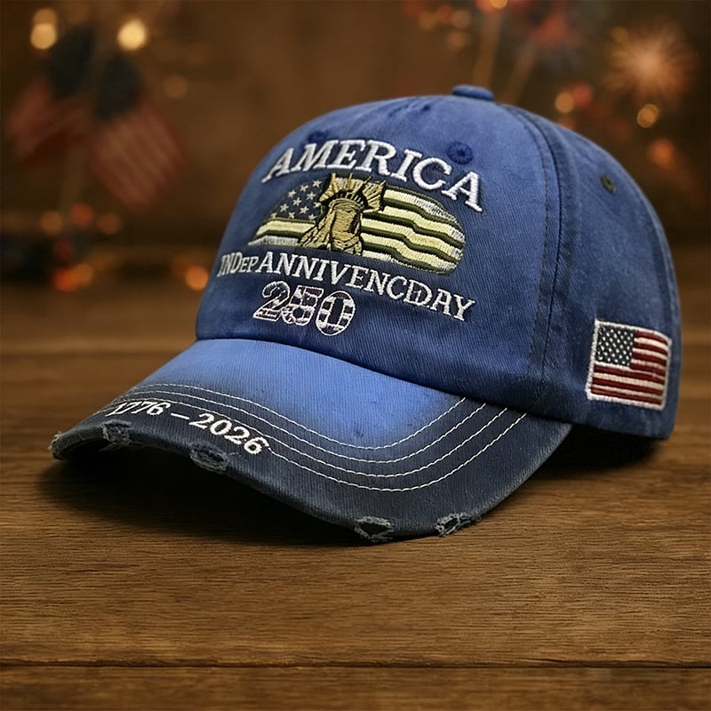 United States 250th Anniversary Red Cap
