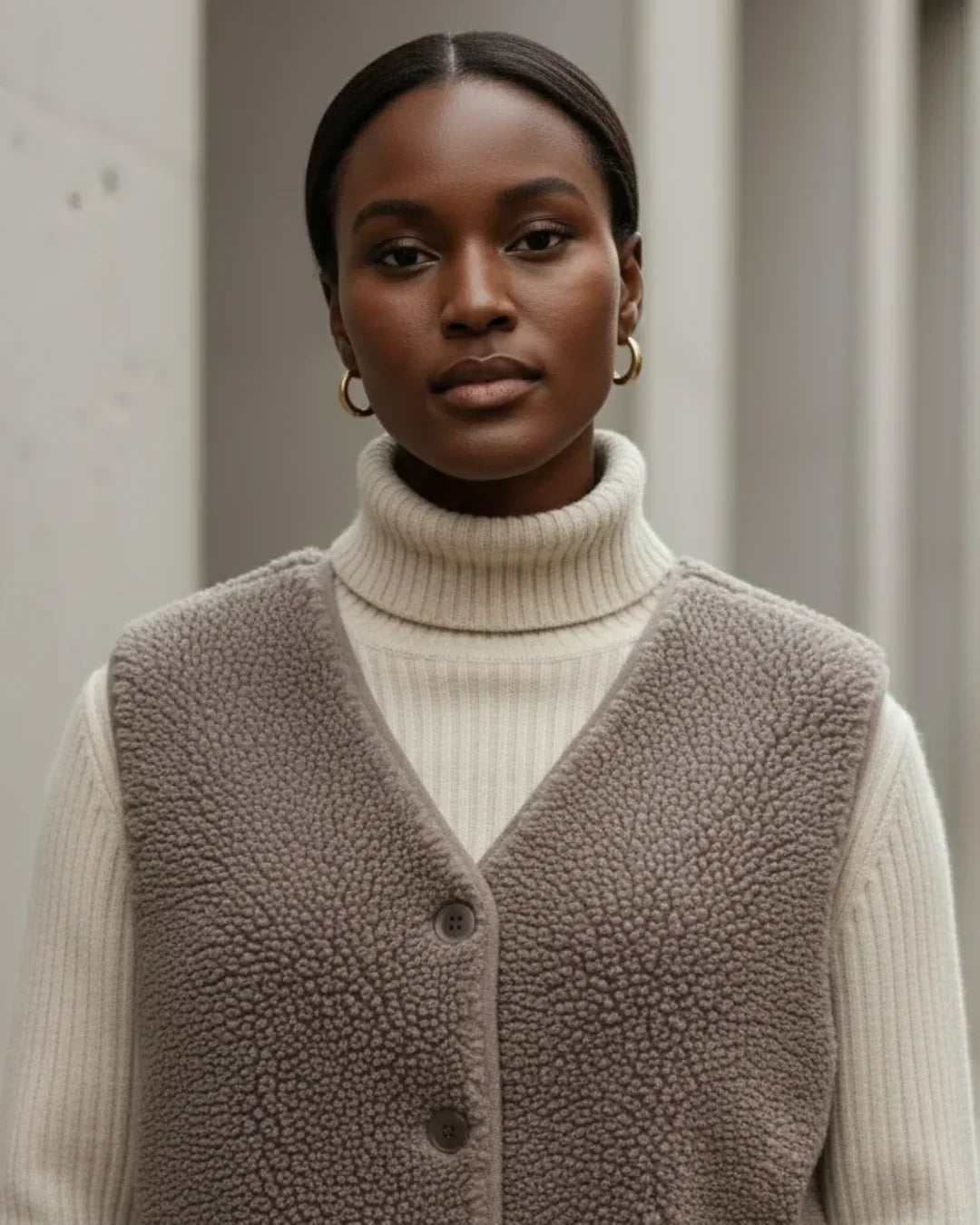 Solene™ – Parisian Wool Cardigan for Effortless Elegance