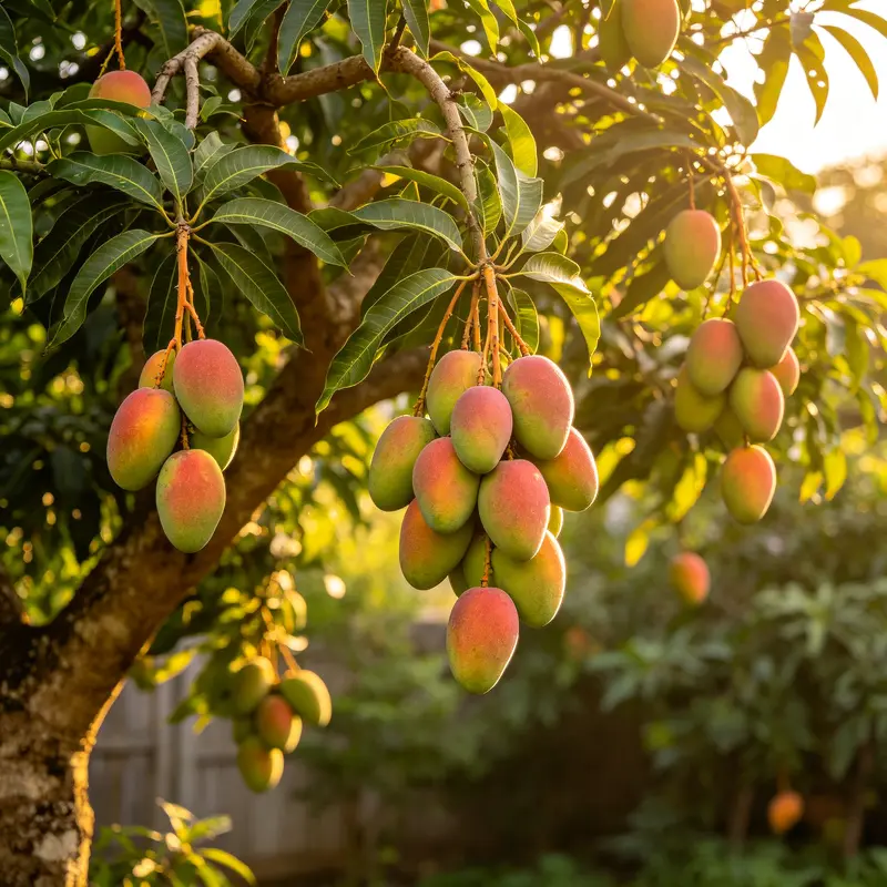 Sweet "Golden Honey" Dwarf Mango Tree Seeds (Grow at Home)