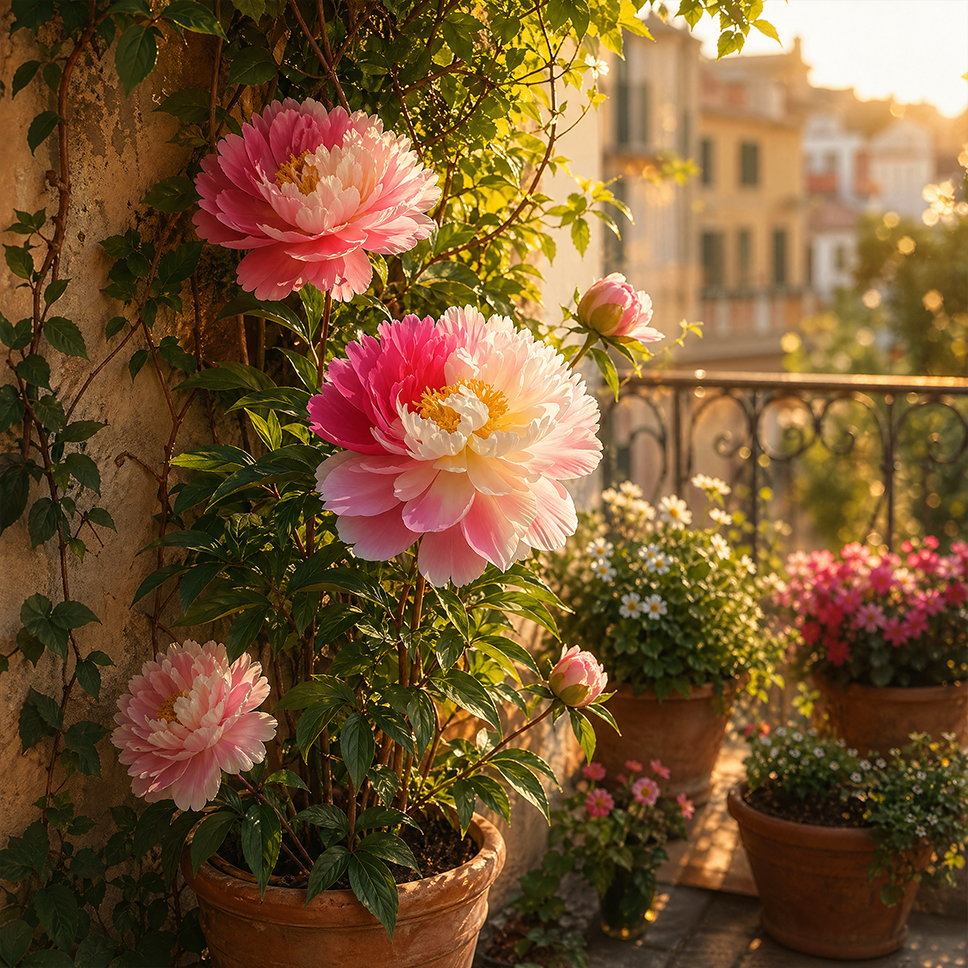 Rare Climbing Peony BulbsBig Full Blooms, Cold Hardy Perennial, Easy to Grow Garden Favorite