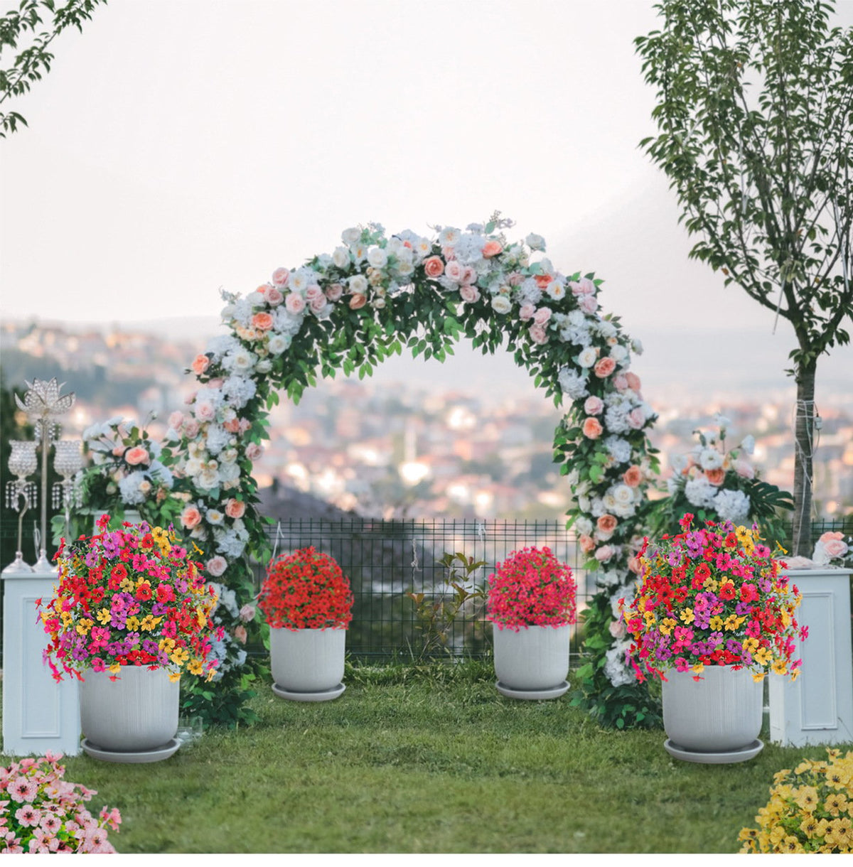 VividPetals – All-Weather Floral Set