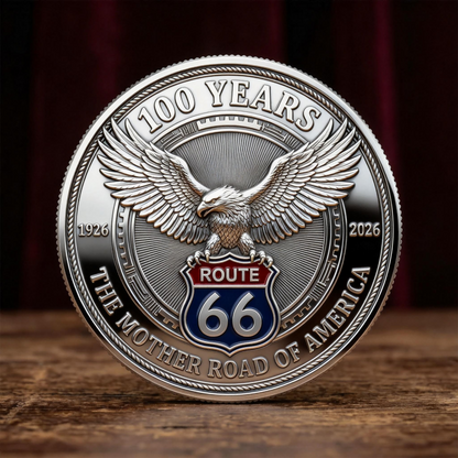 Route 66 – 100 Years of Freedom Commemorative Coin
