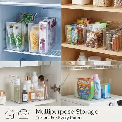 ClearStack – Space Saver Freezer Bins