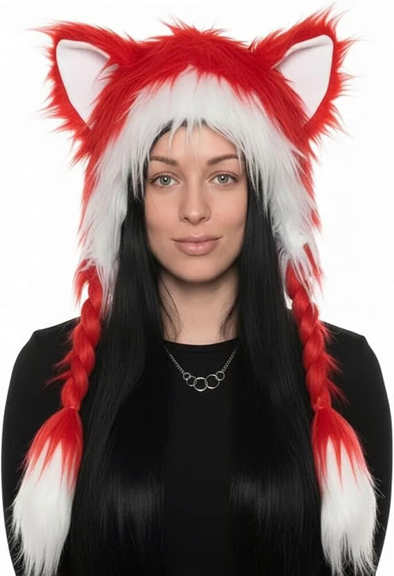 Cute Plush Cat Hat