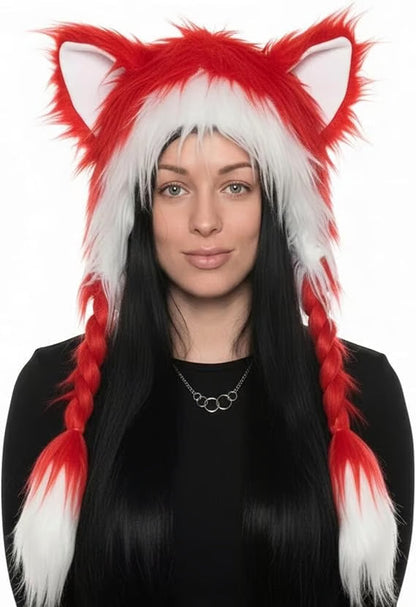 Cute Plush Cat Hat