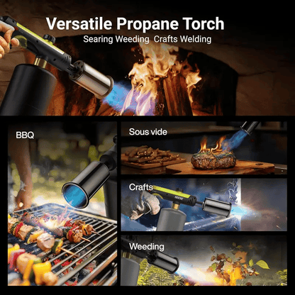 Powerful Propane Torch - 2732°F High Temp Flame (Buy 2 Free Shipping)