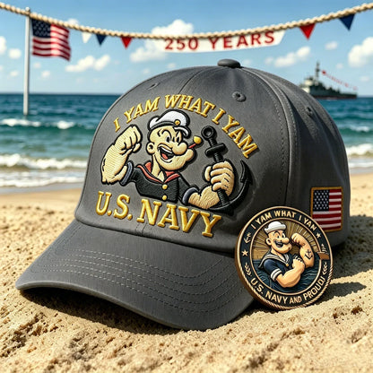 ValorMint – U.S. Navy Commemorative Cap & Coin Set