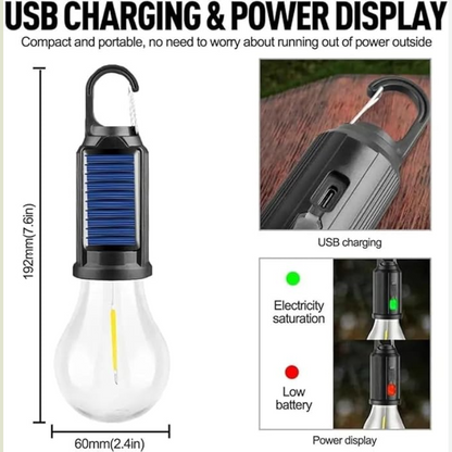 GlowHanging – Solar Portable Camping Light