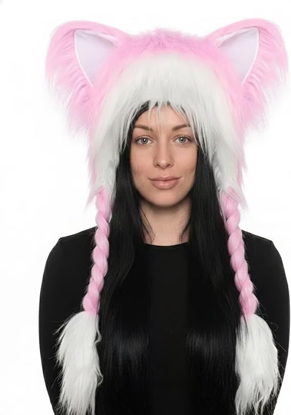 Cute Plush Cat Hat