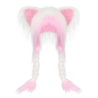 Cute Plush Cat Hat