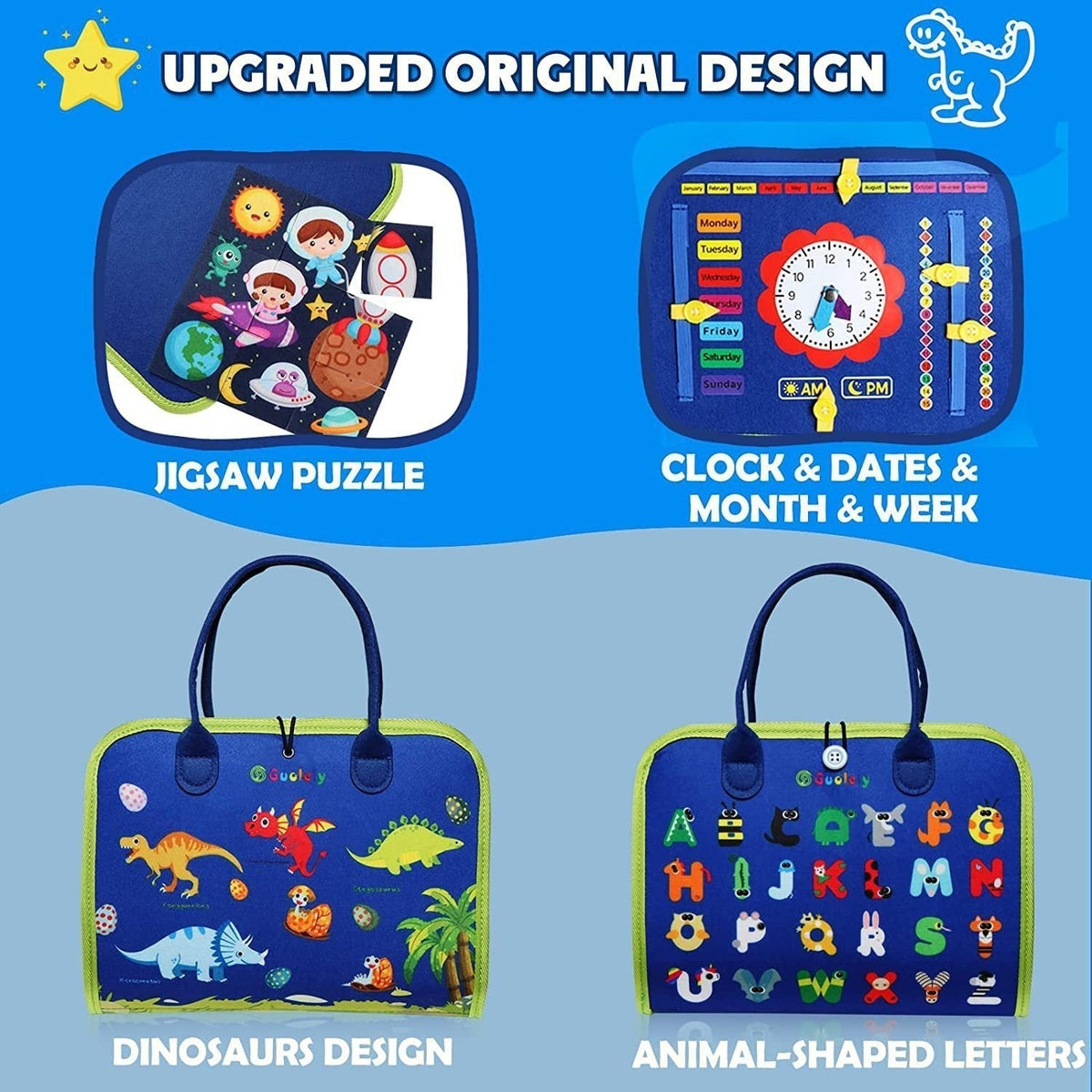 LittleLogic – Montessori Busy Play Board
