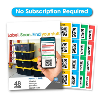 TrackTag - Smart QR Labels for Storage & Inventory