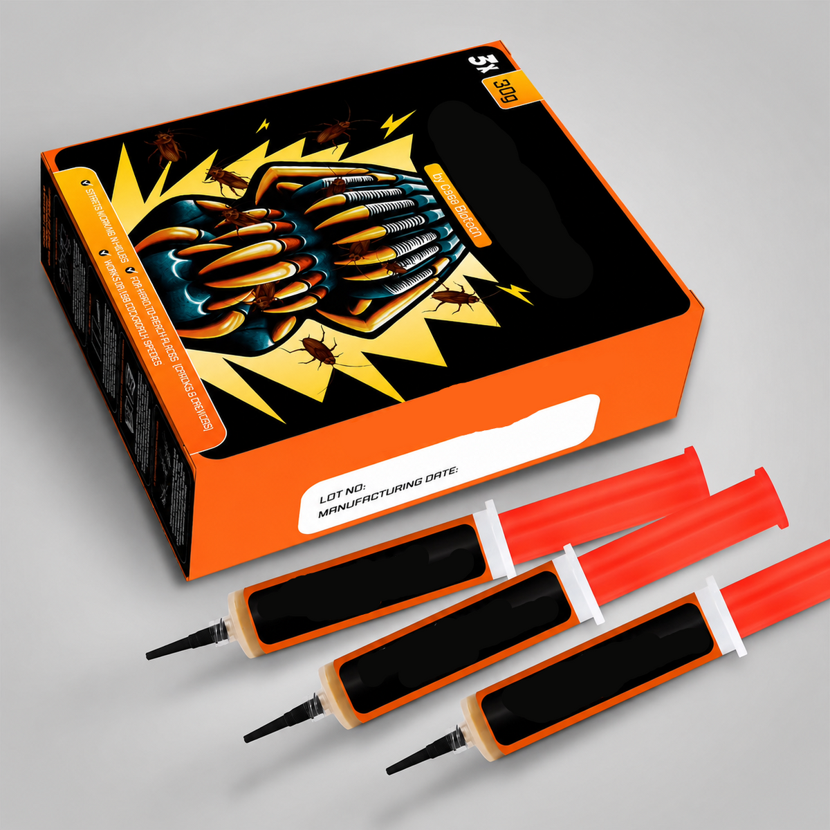 InstaKill Gel – Complete Roach Eradication System