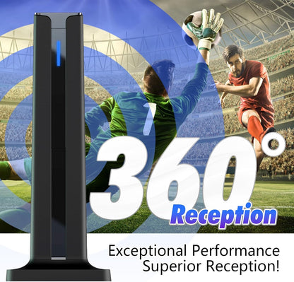 TV Antenna - Digital HD Antenna - Indoor HDTV 1080P 4K (Long Range)
