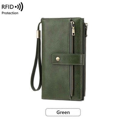 LumeFold – Multi-Compartment Compact Wallet