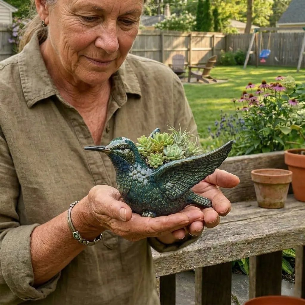 2026 Mother's Day Gifts --Cardinal Bird Succulent Planter