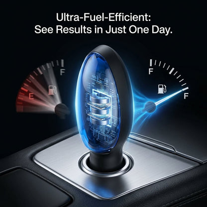 Saves 30% on fuel consumption. — Plug-and-Play Fuel Saver: Drive Further, Improve Fuel Efficiency