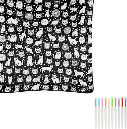 FocusBlanket – DIY Coloring Blanket