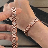 Flower Copper Bracelet