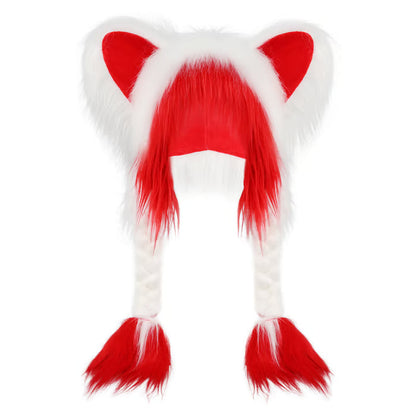 Cute Plush Cat Hat