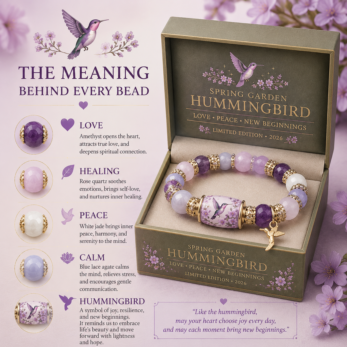 HopeBloom – 2026 Bracelet