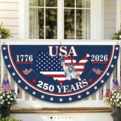 VeteranMade - USA 250 Years Commemorative Banner