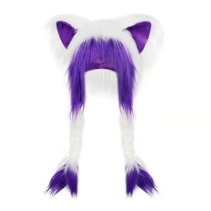 Cute Plush Cat Hat