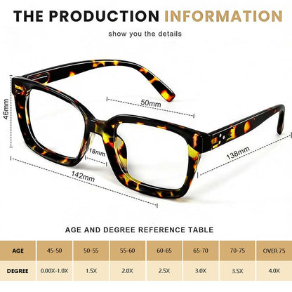 ReadEase – Tortoiseshell Blue Light Blocking Oversized Readers