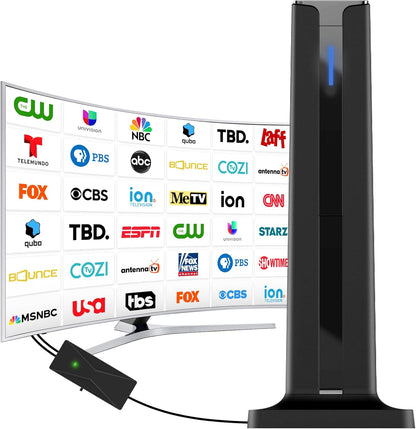 TV Antenna - Digital HD Antenna - Indoor HDTV 1080P 4K (Long Range)
