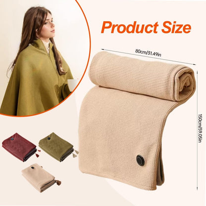 HeatLuxe – Portable Heated Shawl Blanket