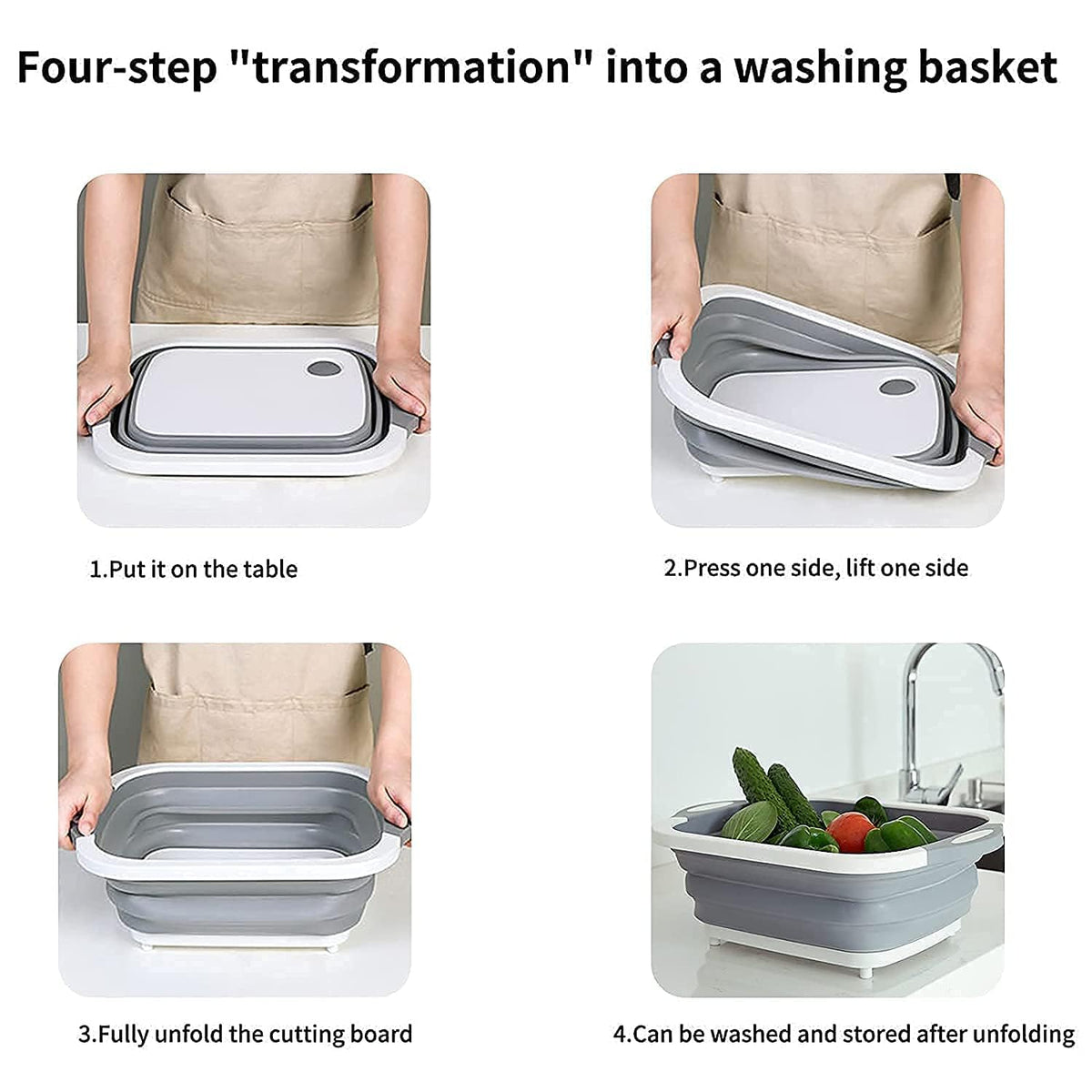 BBQ & Meal Prep Tub | Collapsible Prep Tub