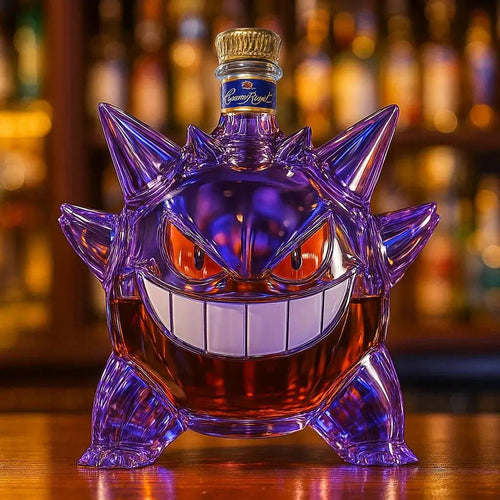 Gengar Whiskey Bottle