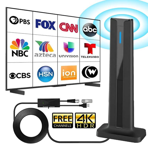 TV Antenna - Digital HD Antenna - Indoor HDTV 1080P 4K (Long Range)