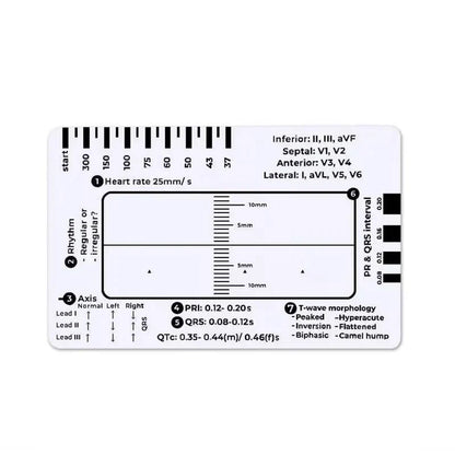 MediTrack – Professional ECG Assessment Pocket Guide