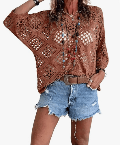 LunaCrochet – Summer Bohemian Top