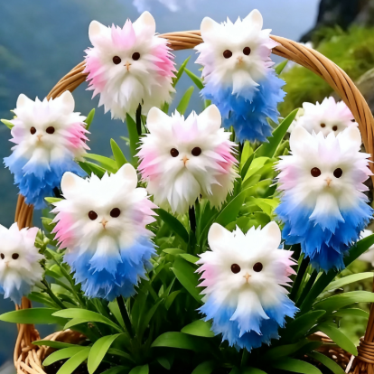 Enchant Your Garden! Magical Plants! Cat's Eye Dazzling Seeds !