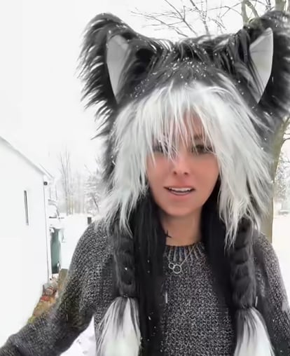 Cute Plush Cat Hat