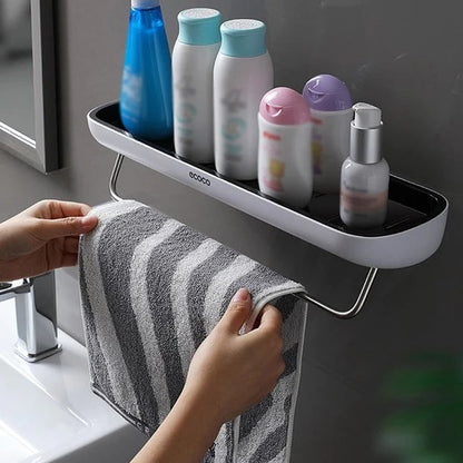 AquaHold – No-Drill Bathroom Storage Shelf