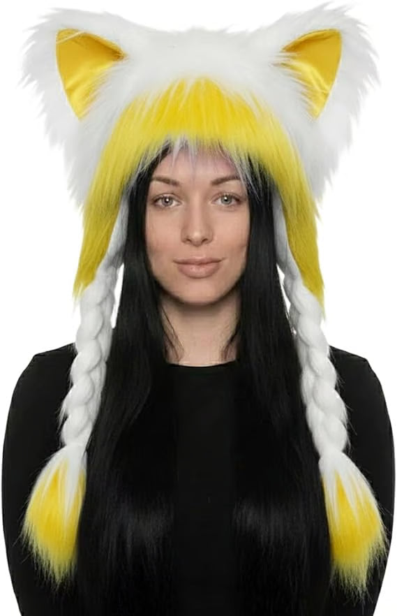 Cute Plush Cat Hat