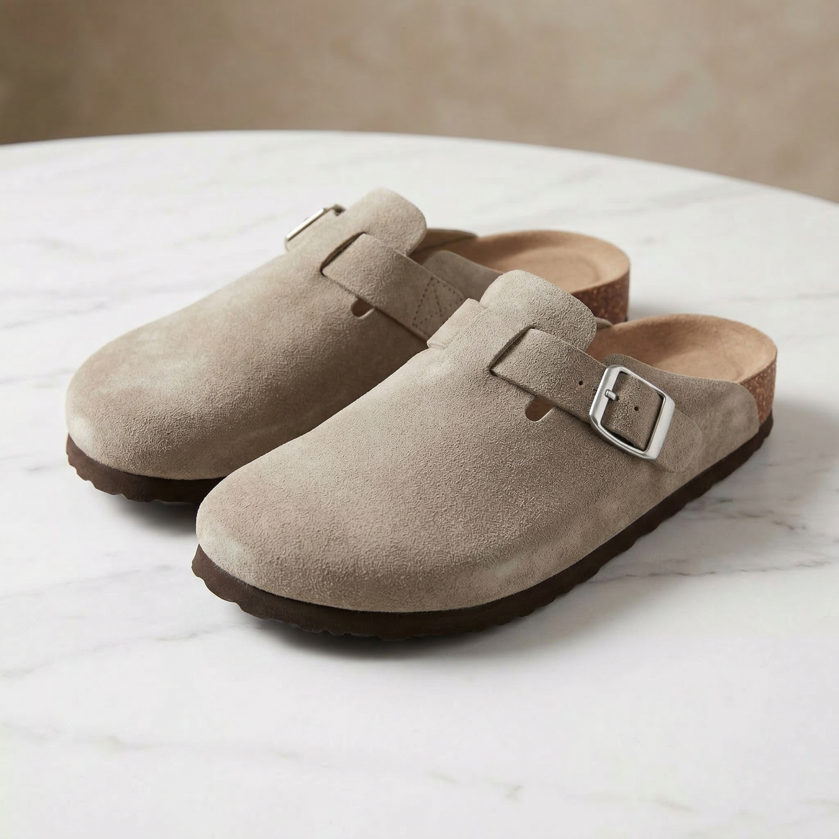 The Cloud Clog — Genuine Suede