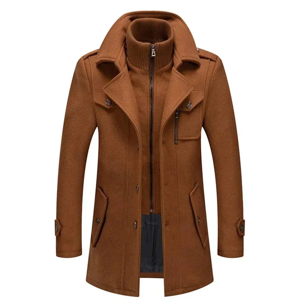 Two-Piece Men’s Coat for Style and Warmth - Peaky™