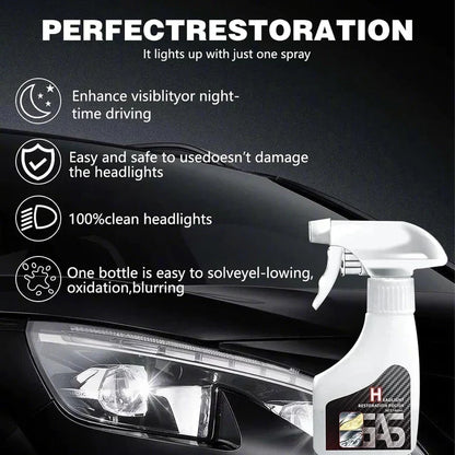 ShineOn - Headlight Renewal Spray – Drive Brighter, Safer